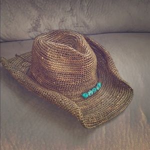 STAGECOACH!! FloraBella cowboy hat w/turquoise